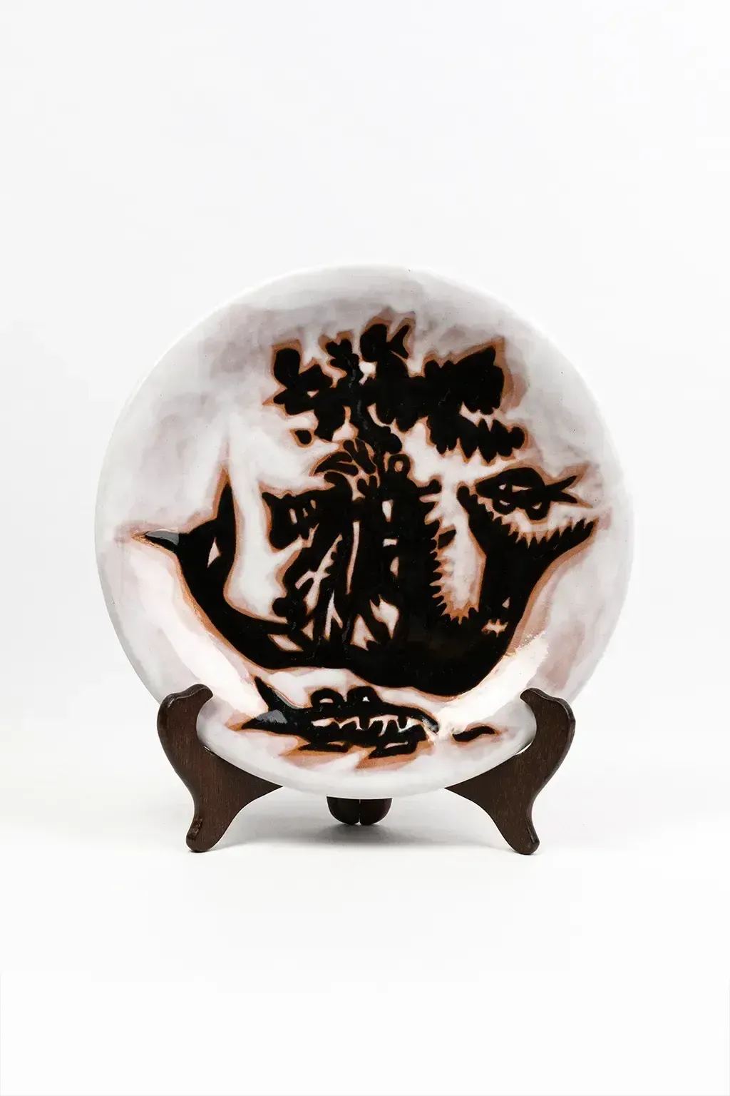 Jean Lurçat Ceramic Plate “The Sirens” — Sant Vicens, Perpignan photo furniture