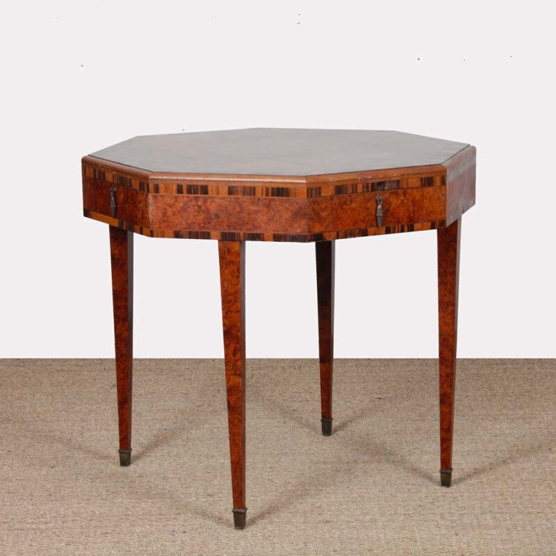 Art Deco Inlaid Games Table Dating From The 1930s