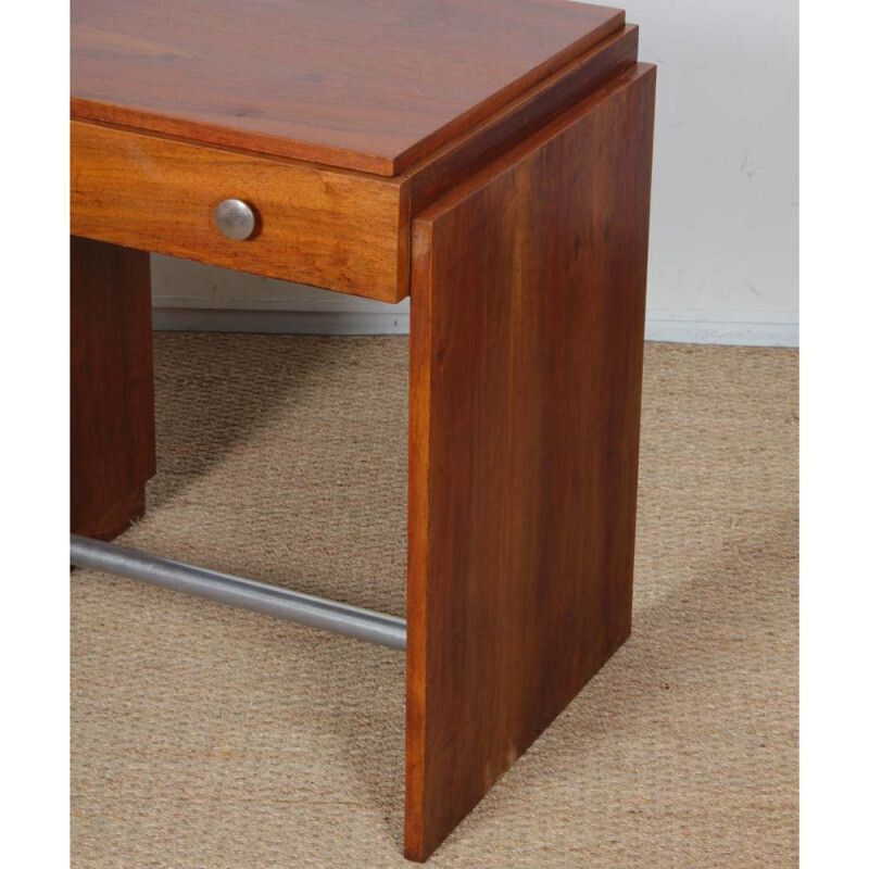 Modernist Wooden Desk, Dating From The 1940s