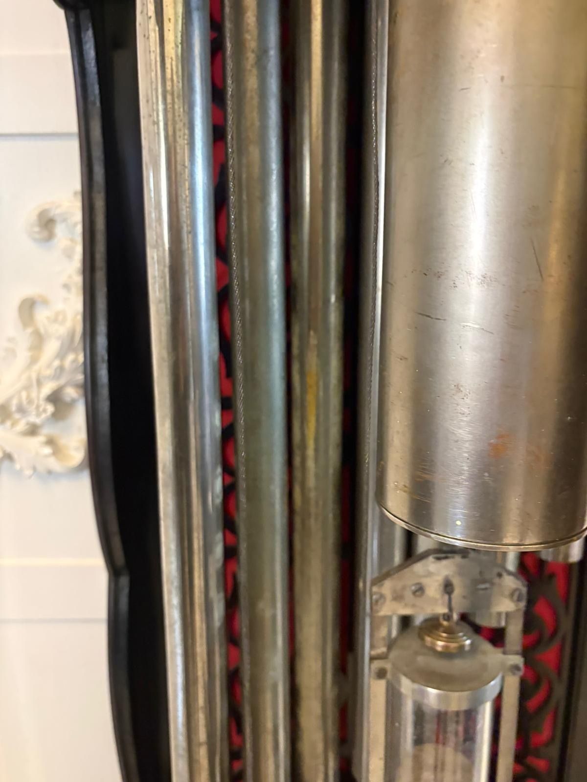 Antique Exhibition Quality Carved Mahogany Nine Tube Chiming Longcase Clock photo for sale