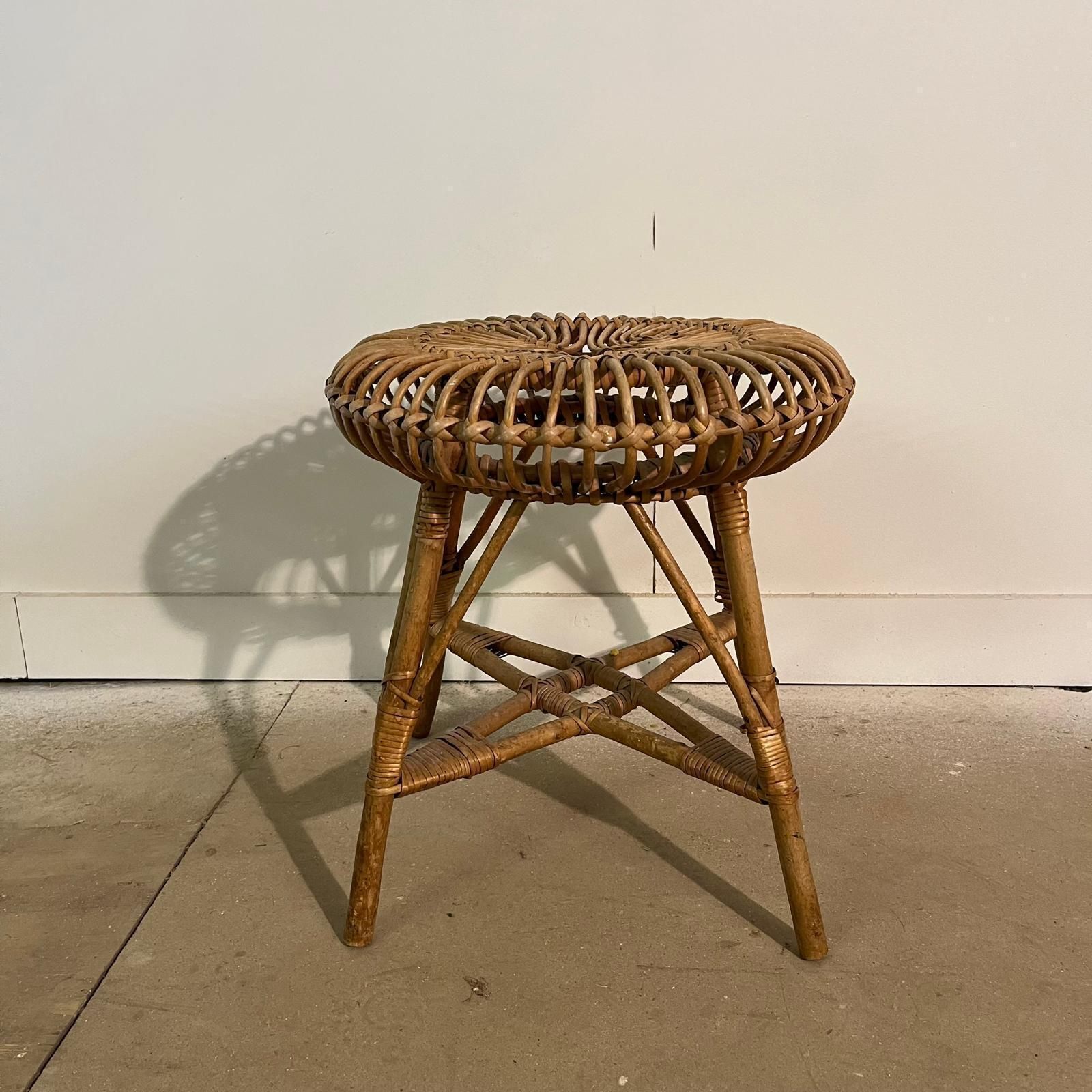 Franco Albini Bamboo Stool Bamboo photo furniture