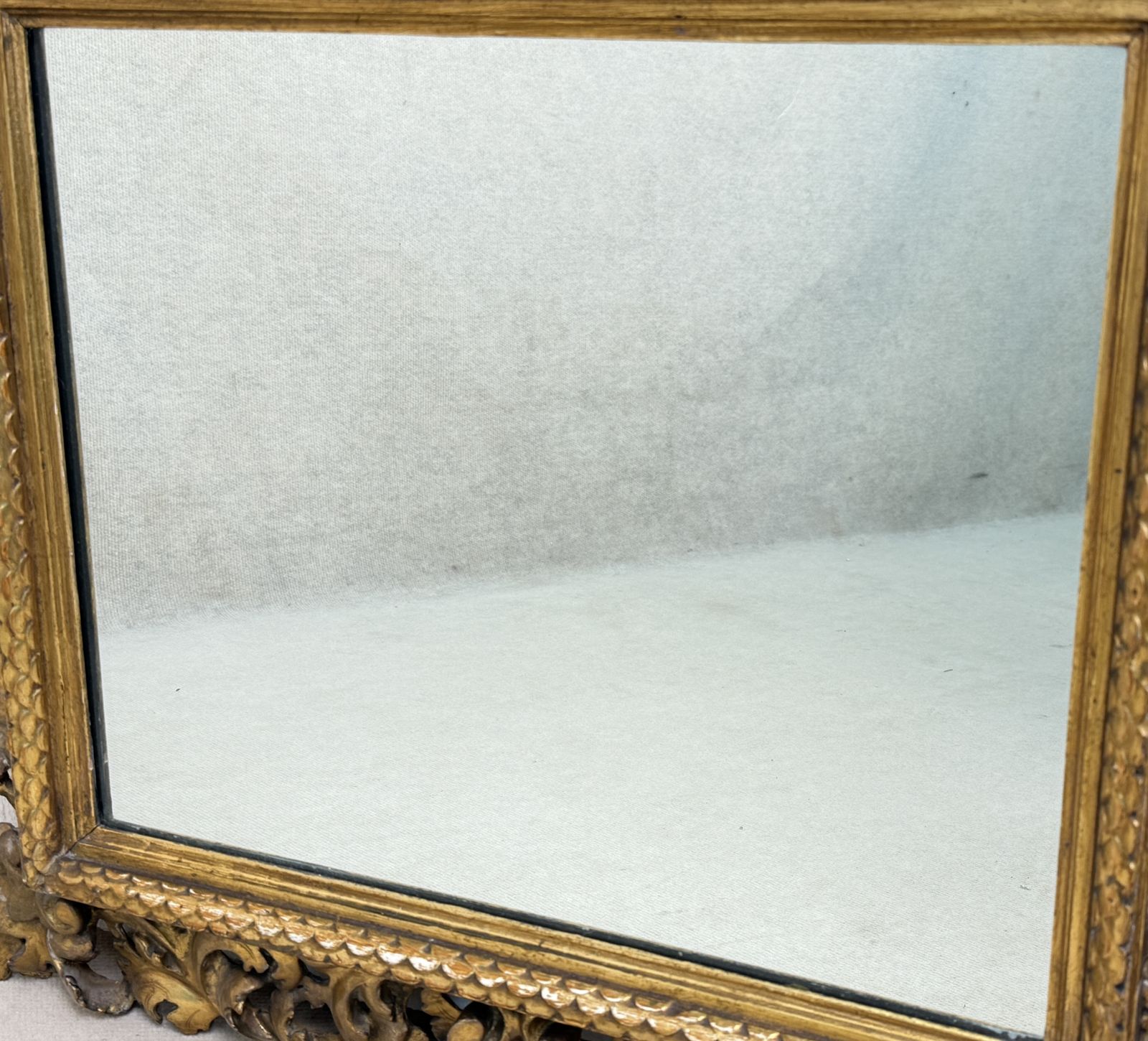Small 19th Century Italian Giltwood Florentine Mirror (Italy, Circa 1860) photo Home Decor