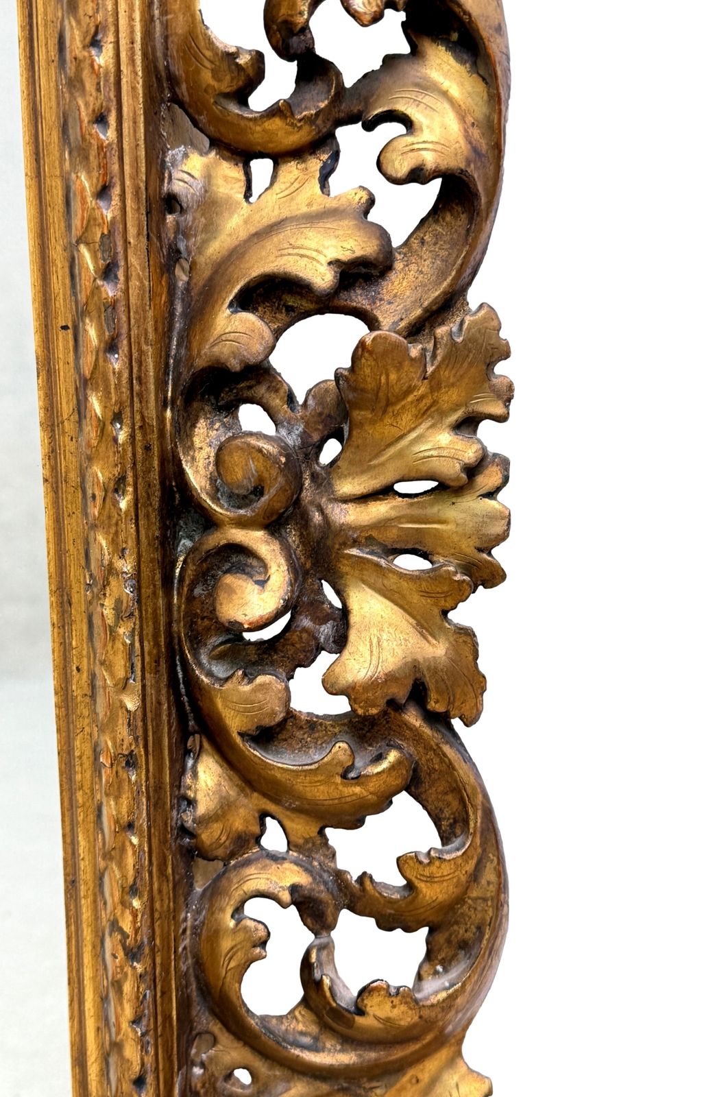 Small 19th Century Italian Giltwood Florentine Mirror (Italy, Circa 1860) photo 3350.0