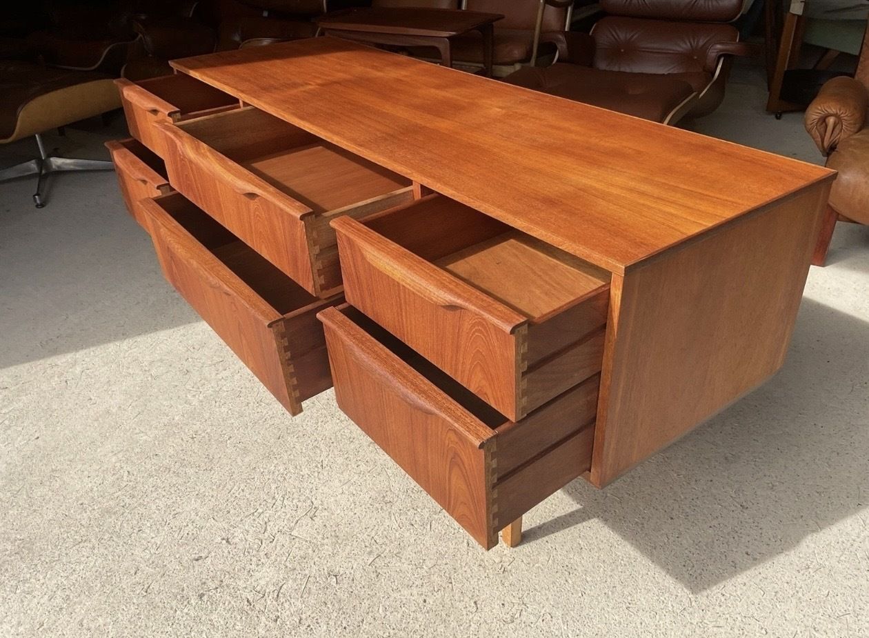 photo furniture Mid Century Teak Sideboard With Drawers By Frank Guille For Austinsuite 1960s