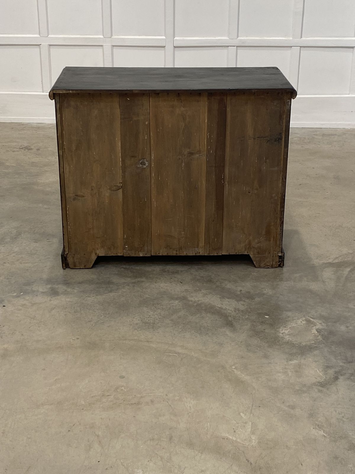 Small Pine Ebonised Chest Of Drawers photo Furniture