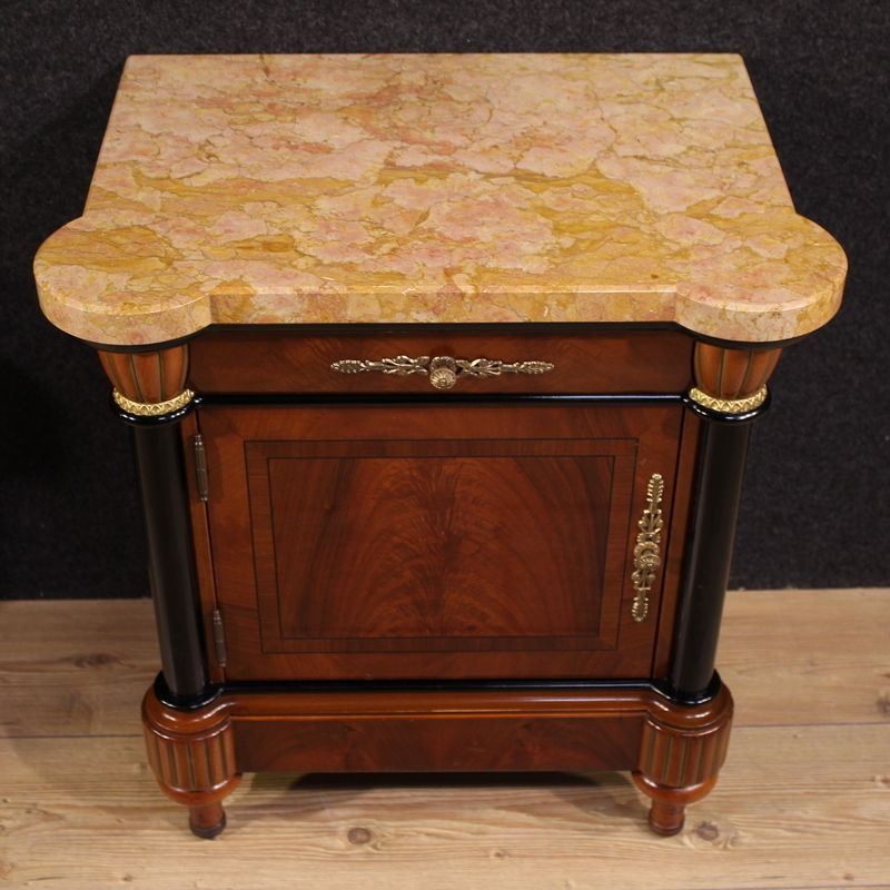 Furniture Pair Of 20th Century Italian Bedside Tables photo
