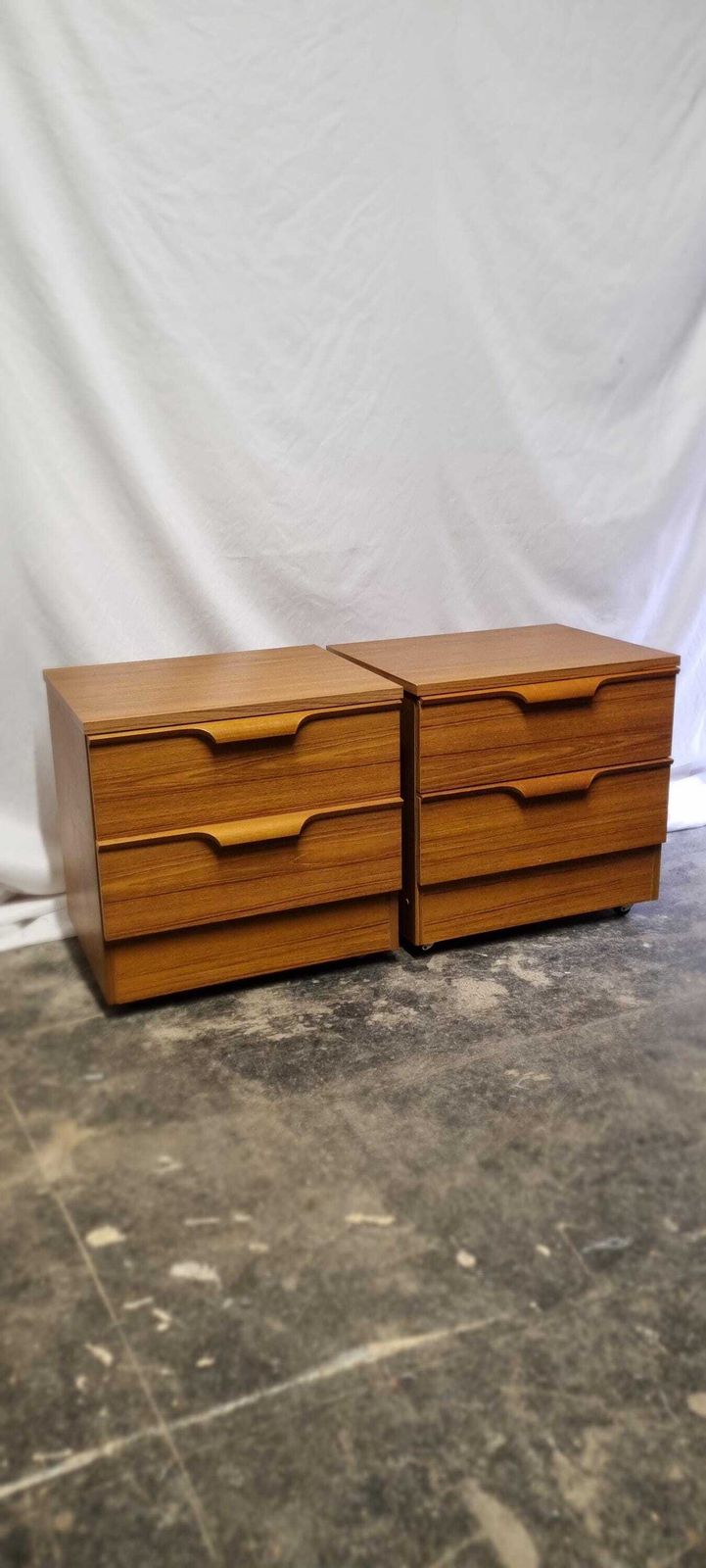 Pair Of Austinsuite Bedside Cabinets/Chest Of Drawers. photo furniture
