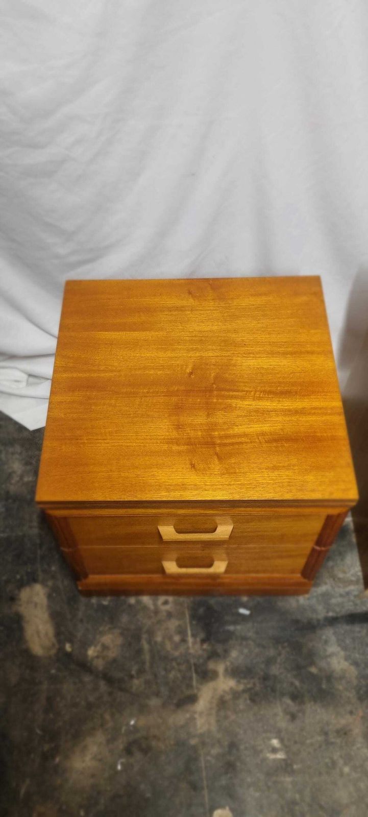 Pair Of Mid Century Bedside Cabinets/Chest Of Drawers. photo vinterior