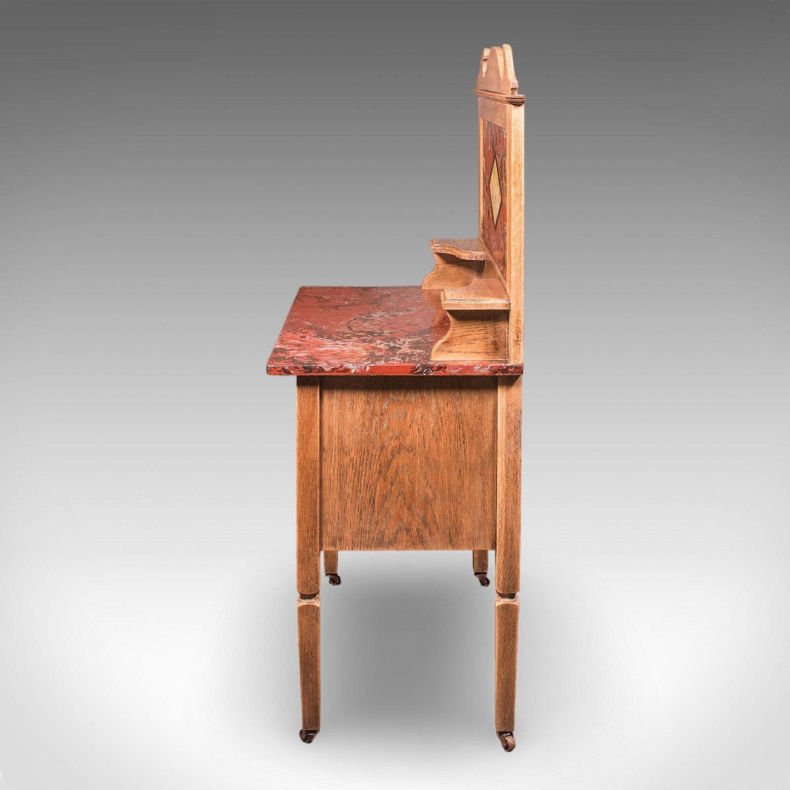 Antique Washstand, English, Pine, Dressing Table, Country House, Edwardian, 1910 photo vinterior