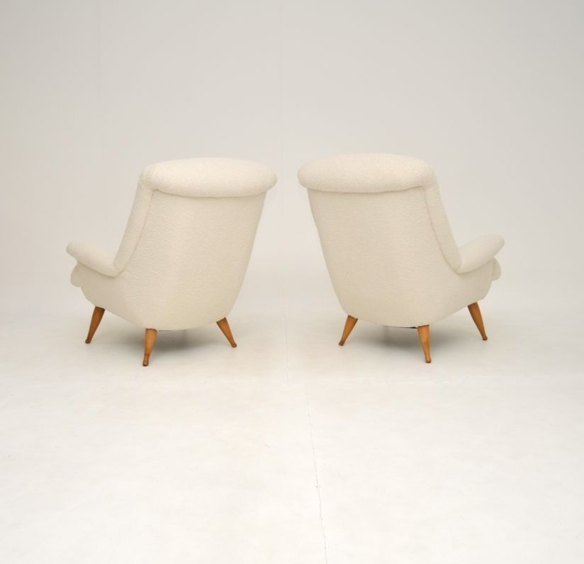 Pair Of Vintage Danish Armchairs By Berga Mobler photo vintage