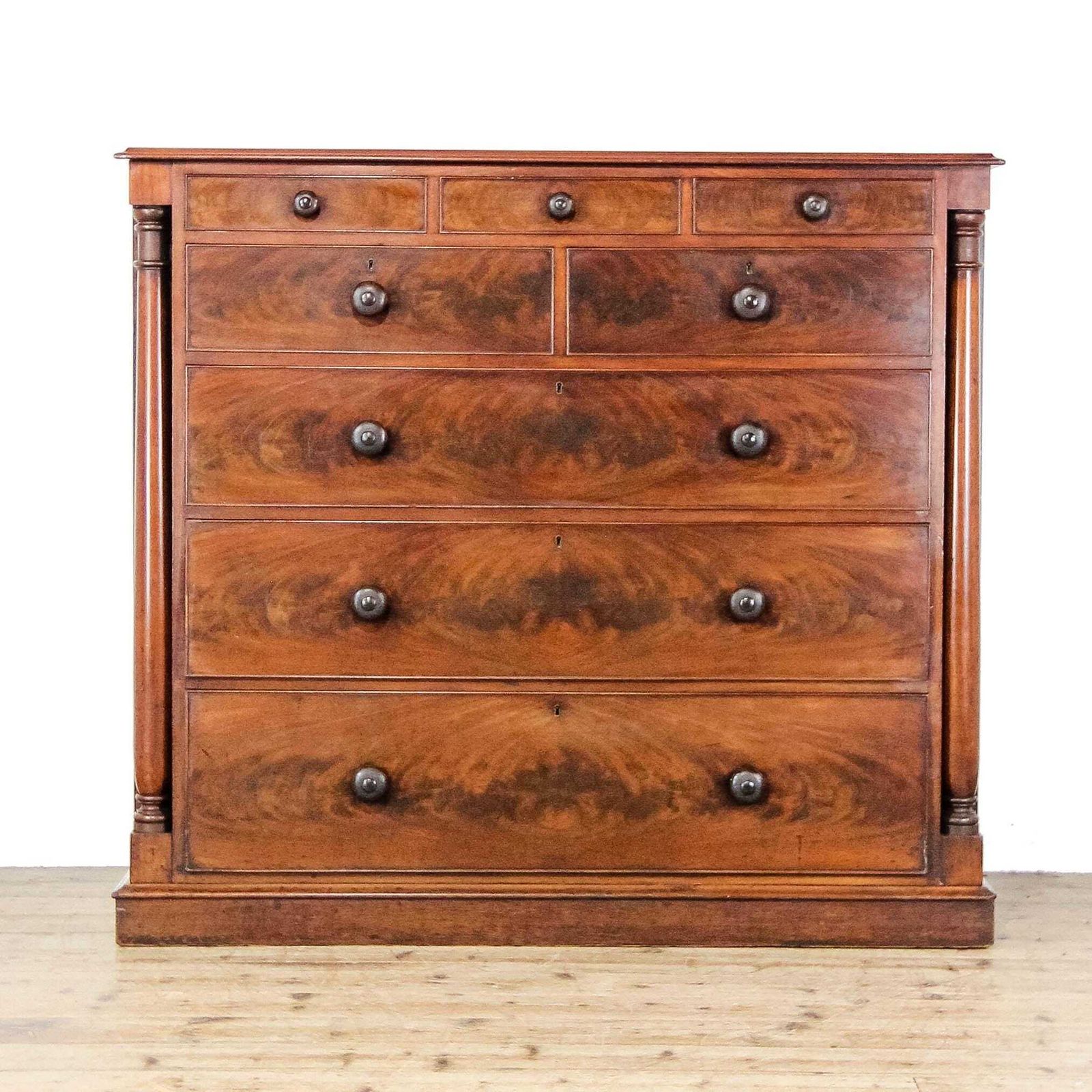 Antique Victorian Large Mahogany Chest Of Drawers | Antique Storage | Bedroom Drawers | Antique Chest Of Drawer