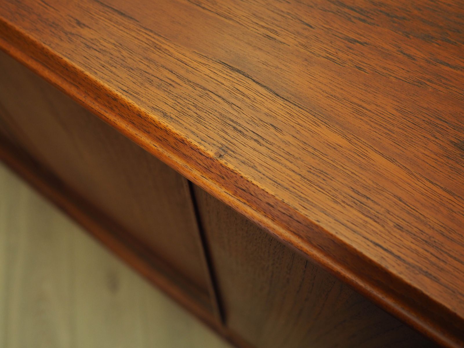 Furniture Teak Highboard, Danish Design, 1960s, Designer: E.W. Bach photo