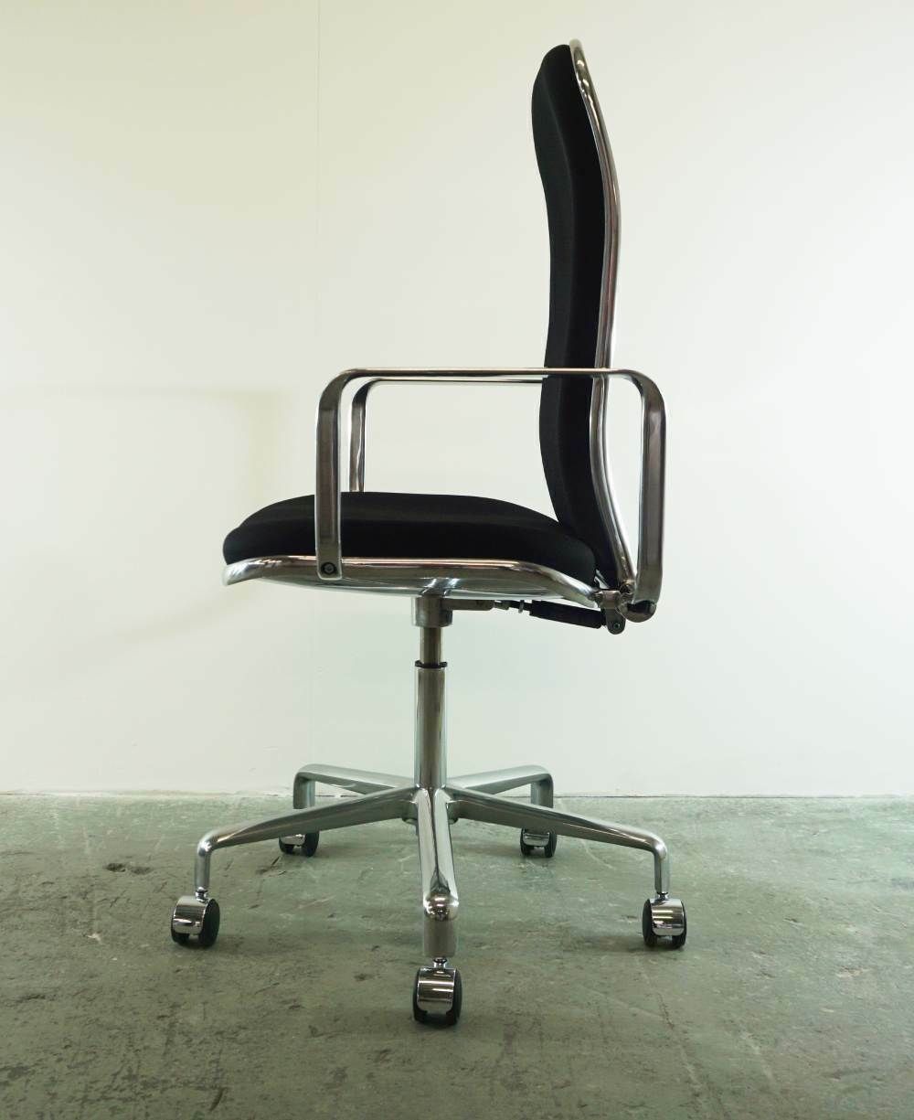 Fred Scott Hille Supporto Chair Black Fabric (9 Available) photo Furniture