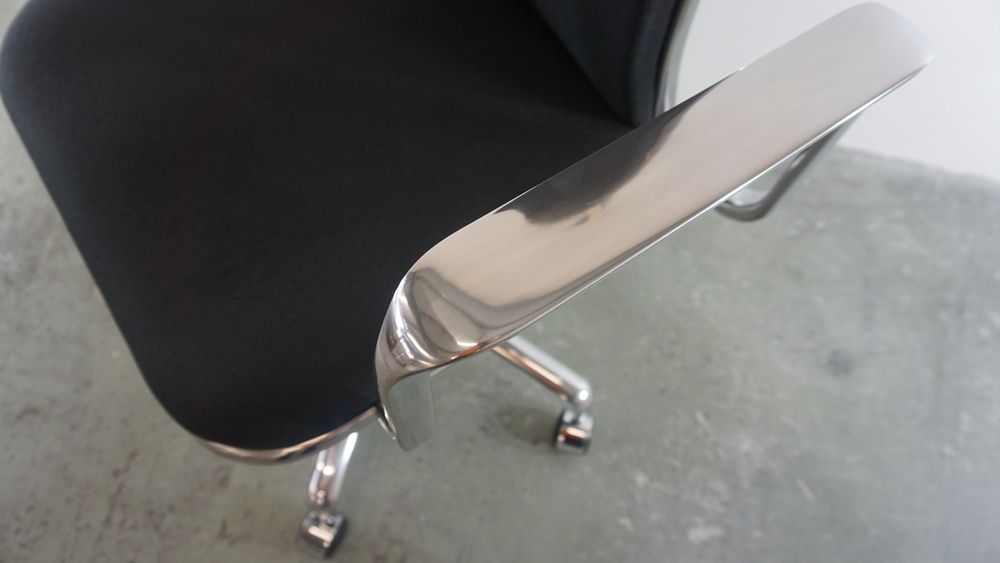 Fred Scott Hille Supporto Chair Black Fabric (9 Available) photo 900.0