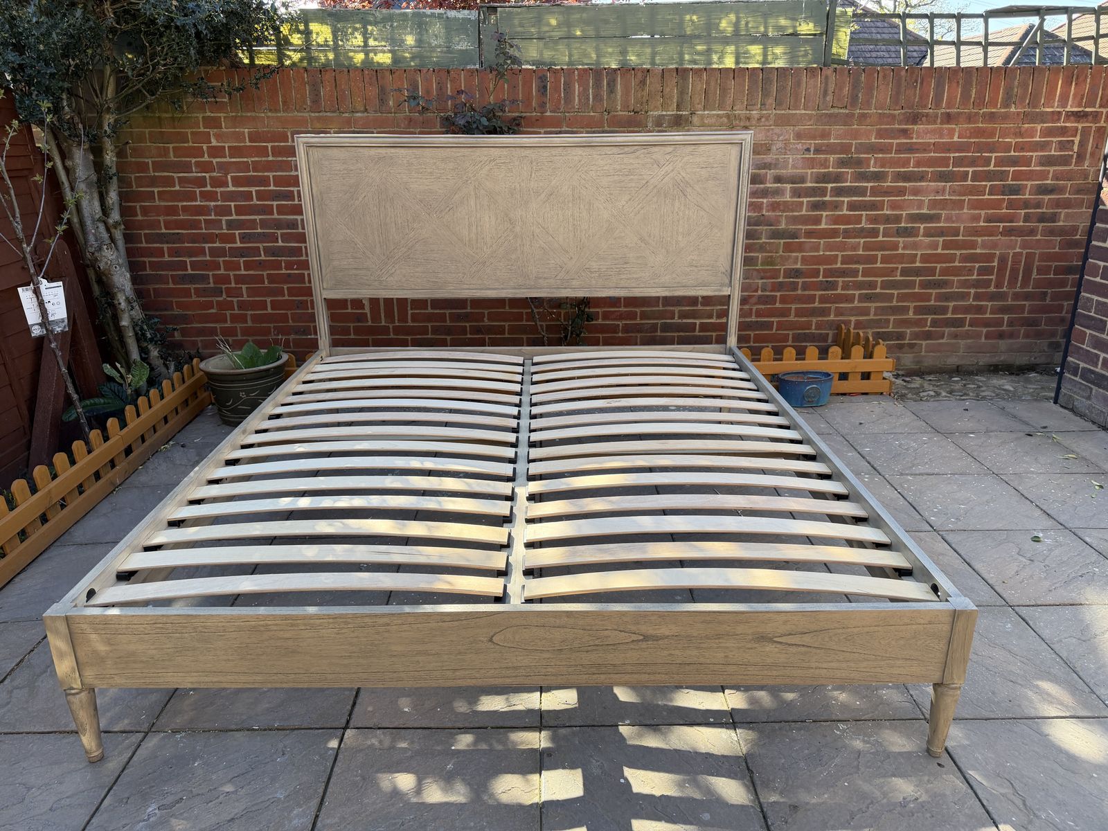 Stunning French Colonial Style Super King Size Bed Frame – Superb Condition – Rrp £1,440 photo 600.0