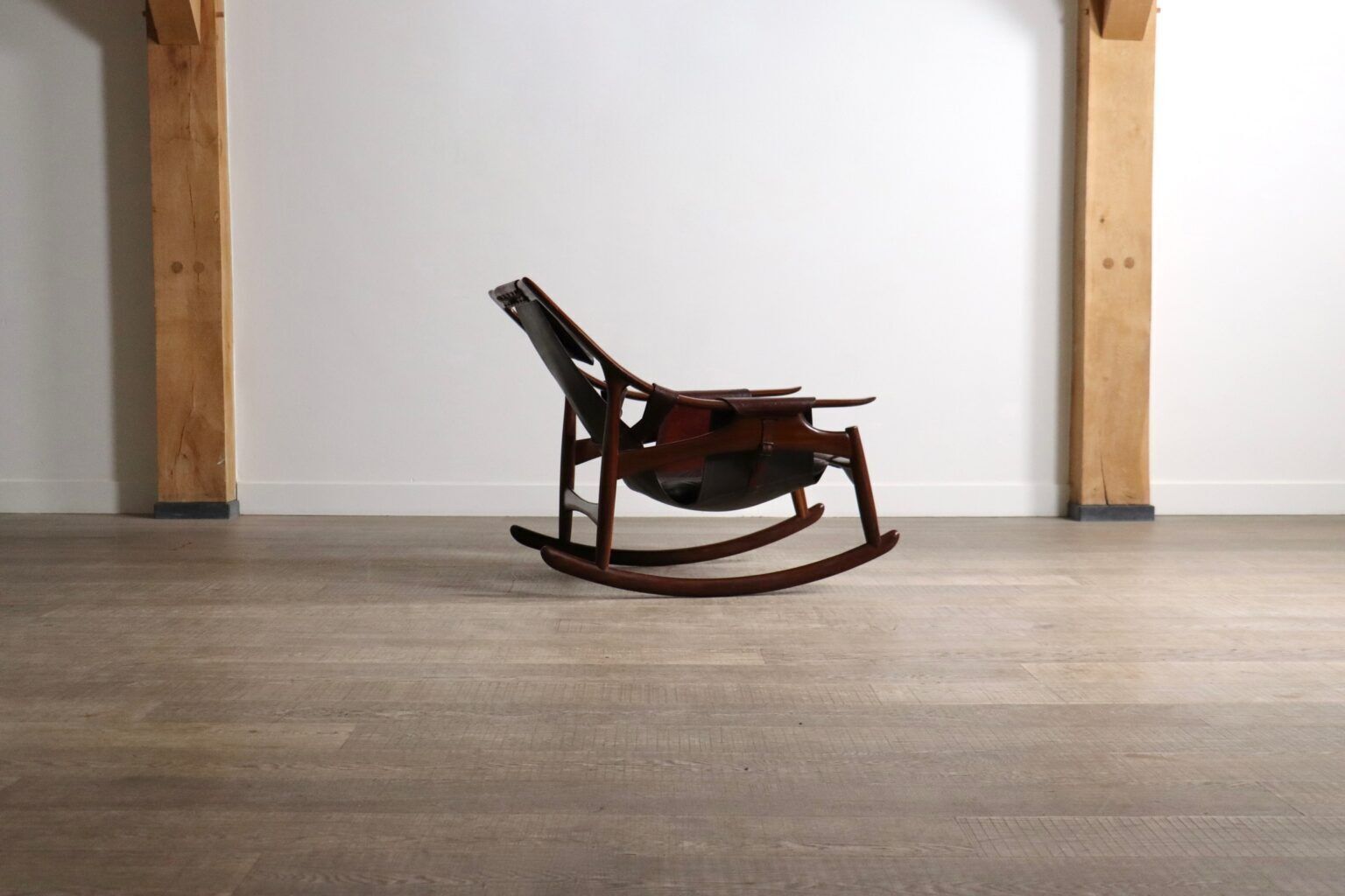 Liceu De Artes E Oficios Rocking Chair With Ottoman Brazil 1960s photo buy