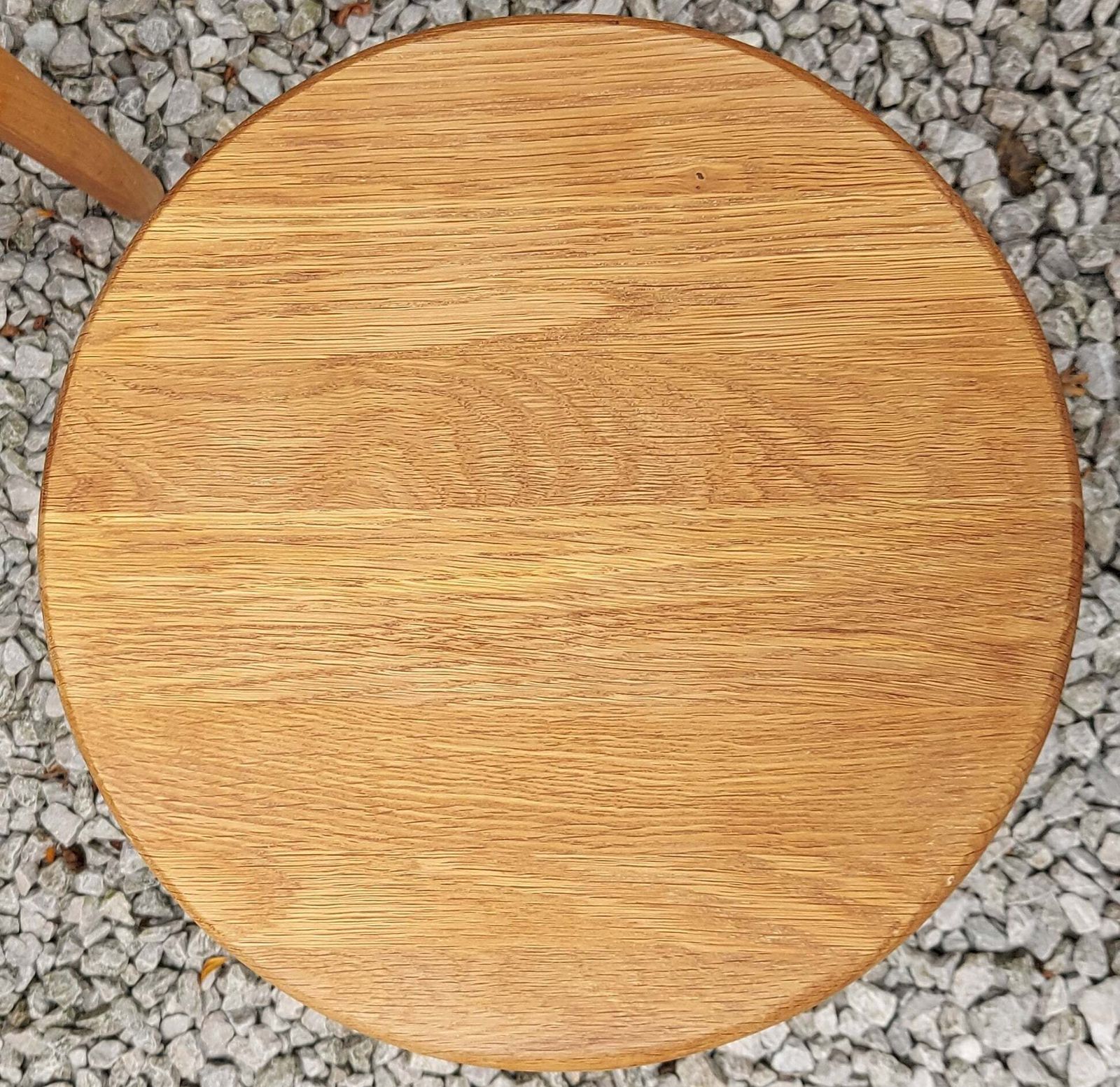 Mcm Kidney Shaped Oak Nest Of Tables photo vinterior