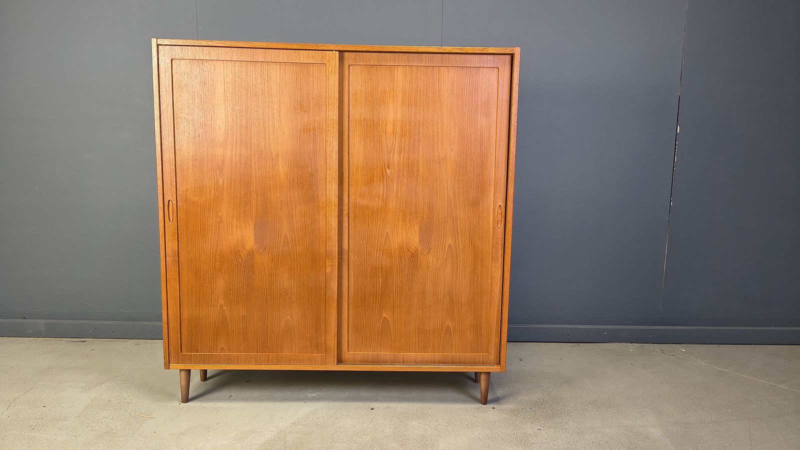 Furniture Mid Century Danish Cabinet By Poul Hundevad, 1960s photo