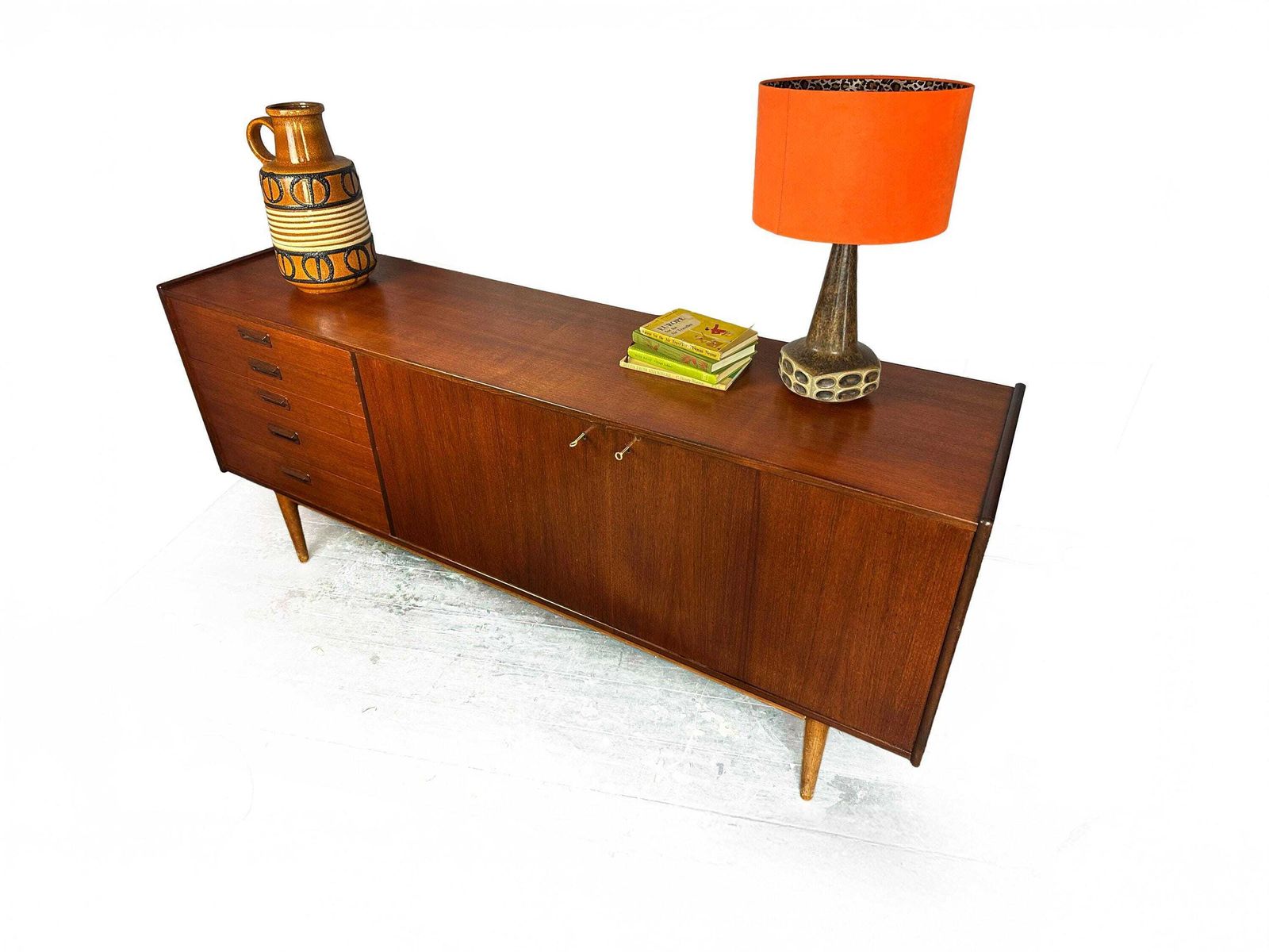 photo vintage Vintage Scandinavian Teak Ulferts Tibro Sideboard By Tage Olofsson For Heals