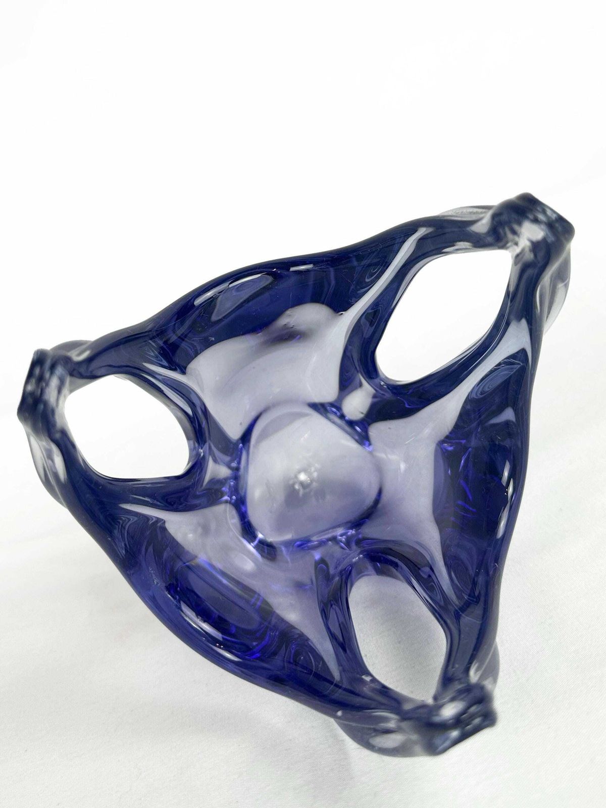 photo for sale Mid Century Lilac Art Glass Vase/Bowl 1960