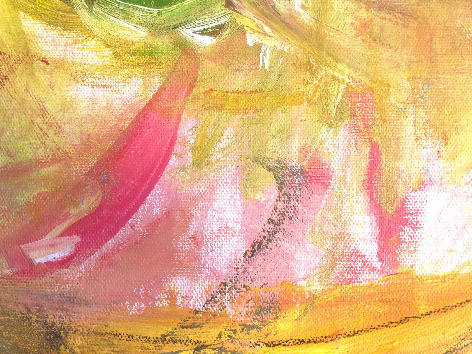 Nerea Caos Contemporary Neo Expressionist Still Life Painting Mediterranean Color Abstract 2022 photo for sale
