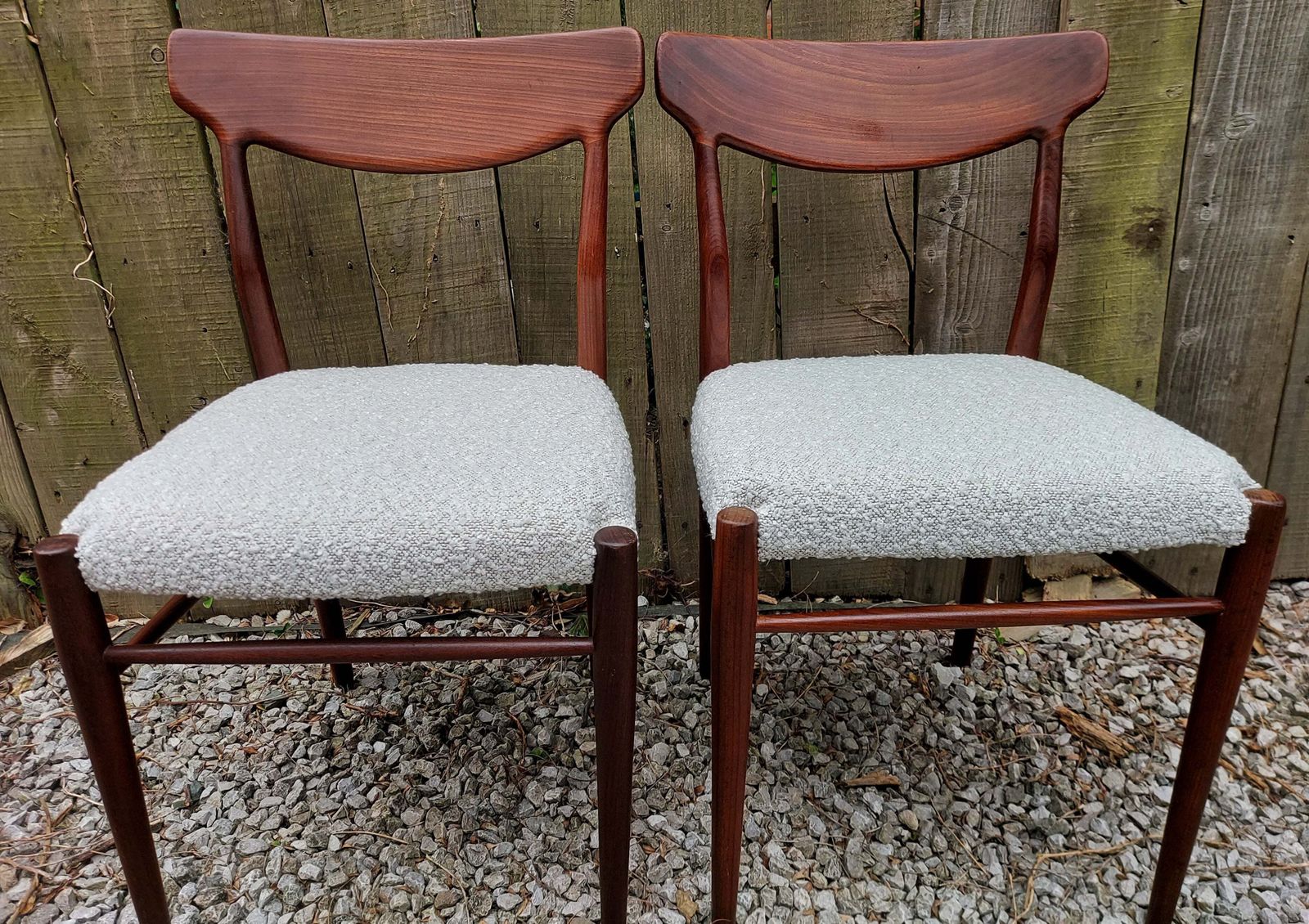 Mcm 2 Dining Chairs By Gustav Herkströter For Lübke In The 1960s photo 8100.0