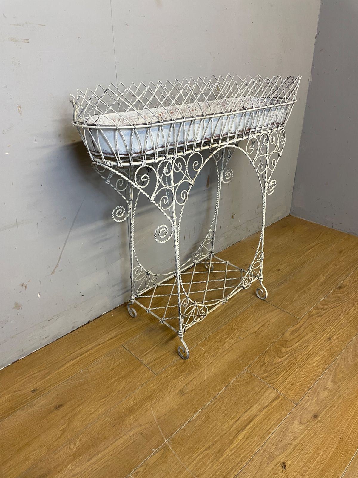 Edwardian Country House Wire Work Conservatory Plant Stand photo Home Decor