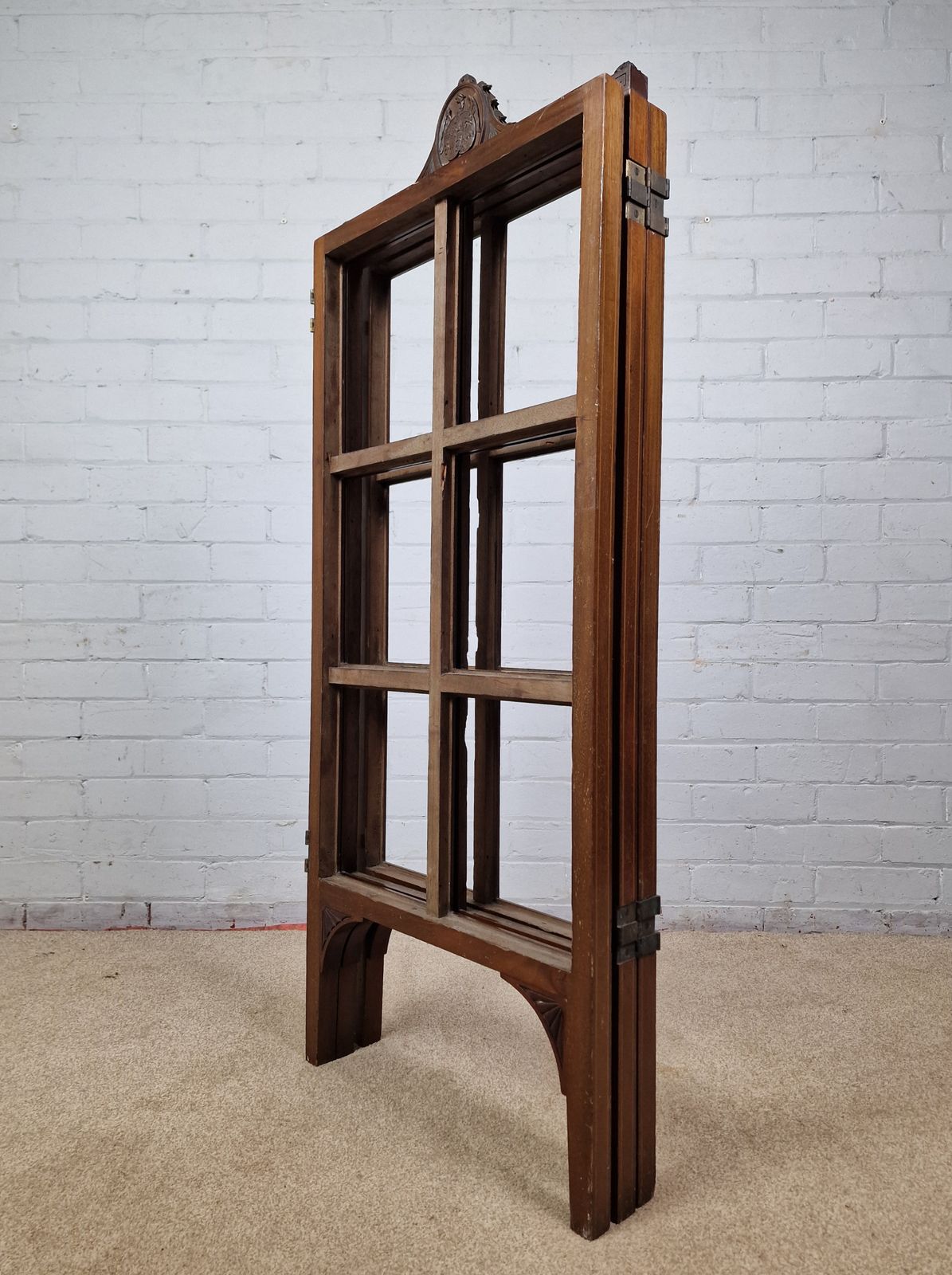 Antique Mahogany Folding Screen   Edwardian (1901   1910) photo buy