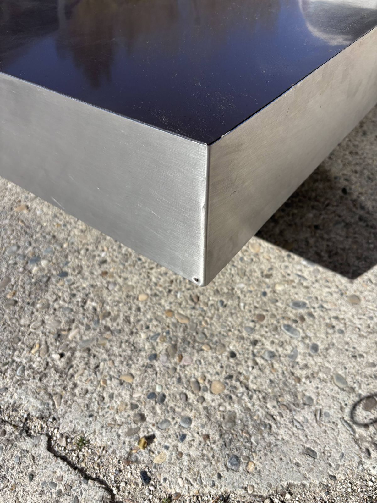 Coffee Table In The Style Of Willy Rizzo, Italian Design, 1970 photo buy