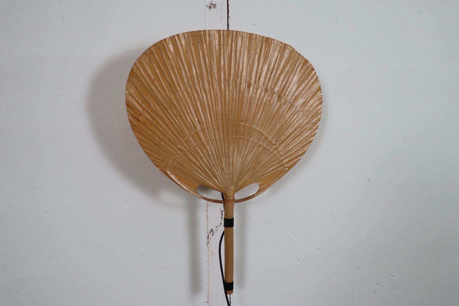 Ingo Maurer Uchiwa III Wall Lamps For M Design, 1973 photo Lighting