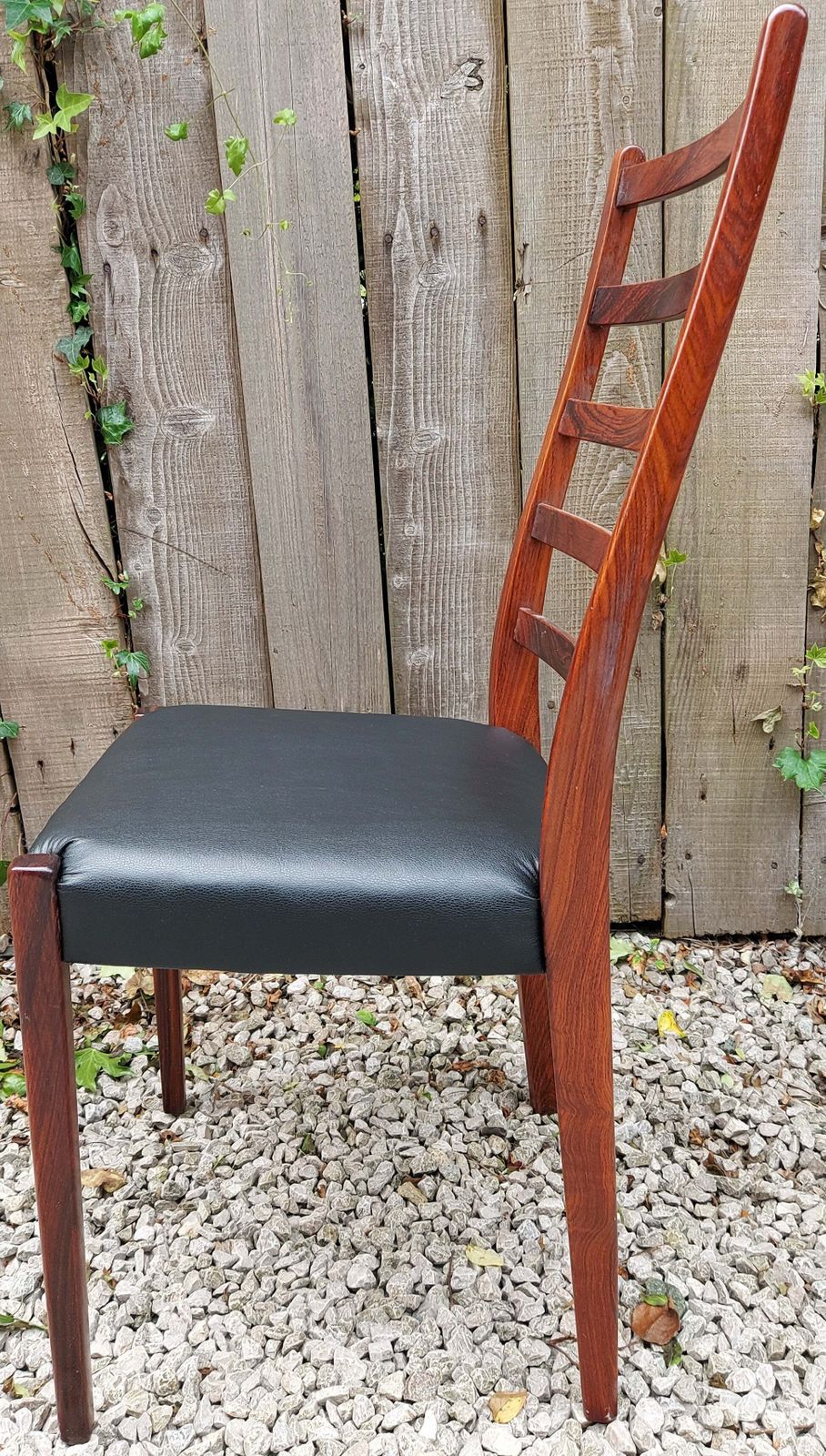 Mcm 6 Svegards Markaryd Ladderback Dining Chairs Rosewood Incl 2 Carvers photo Furniture