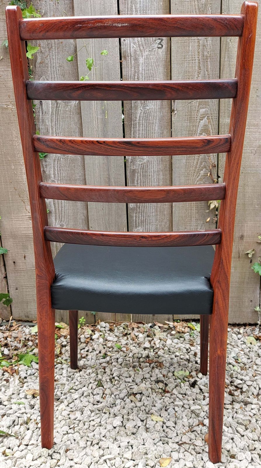 Mcm 6 Svegards Markaryd Ladderback Dining Chairs Rosewood Incl 2 Carvers photo 2400.0