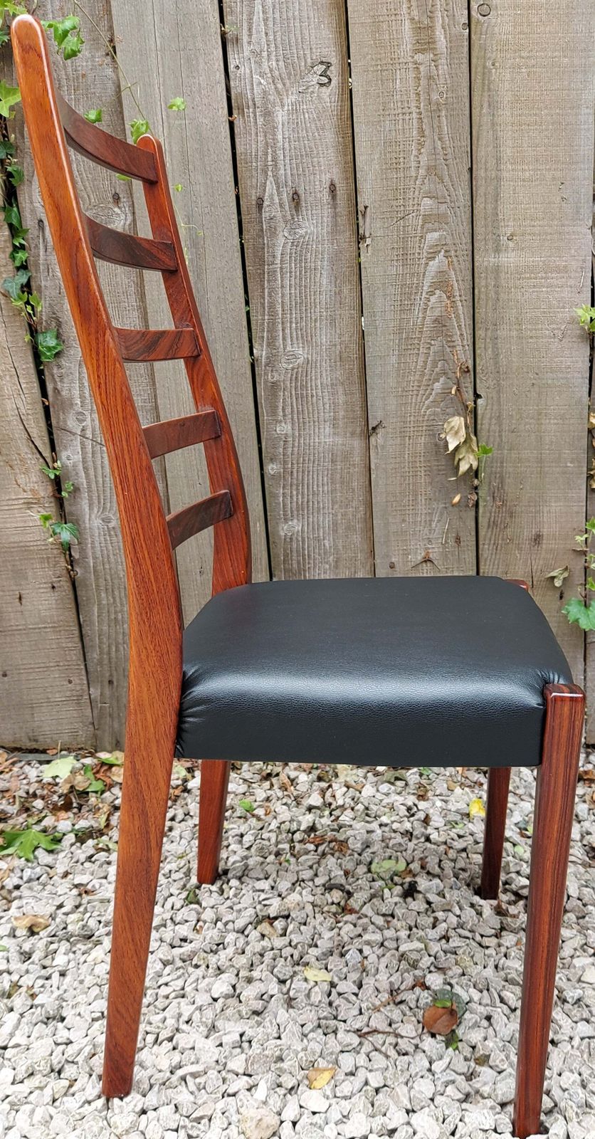 Mcm 6 Svegards Markaryd Ladderback Dining Chairs Rosewood Incl 2 Carvers photo vinterior