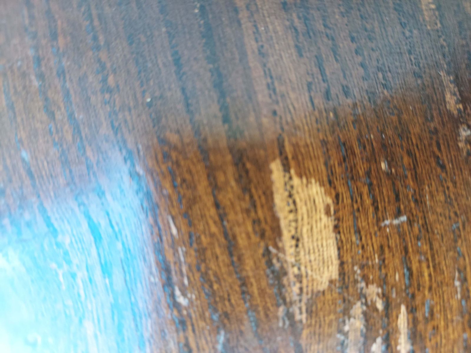 photo buy Mid Century Modern Ercol Butler Tray Traditional Finish Blue Label