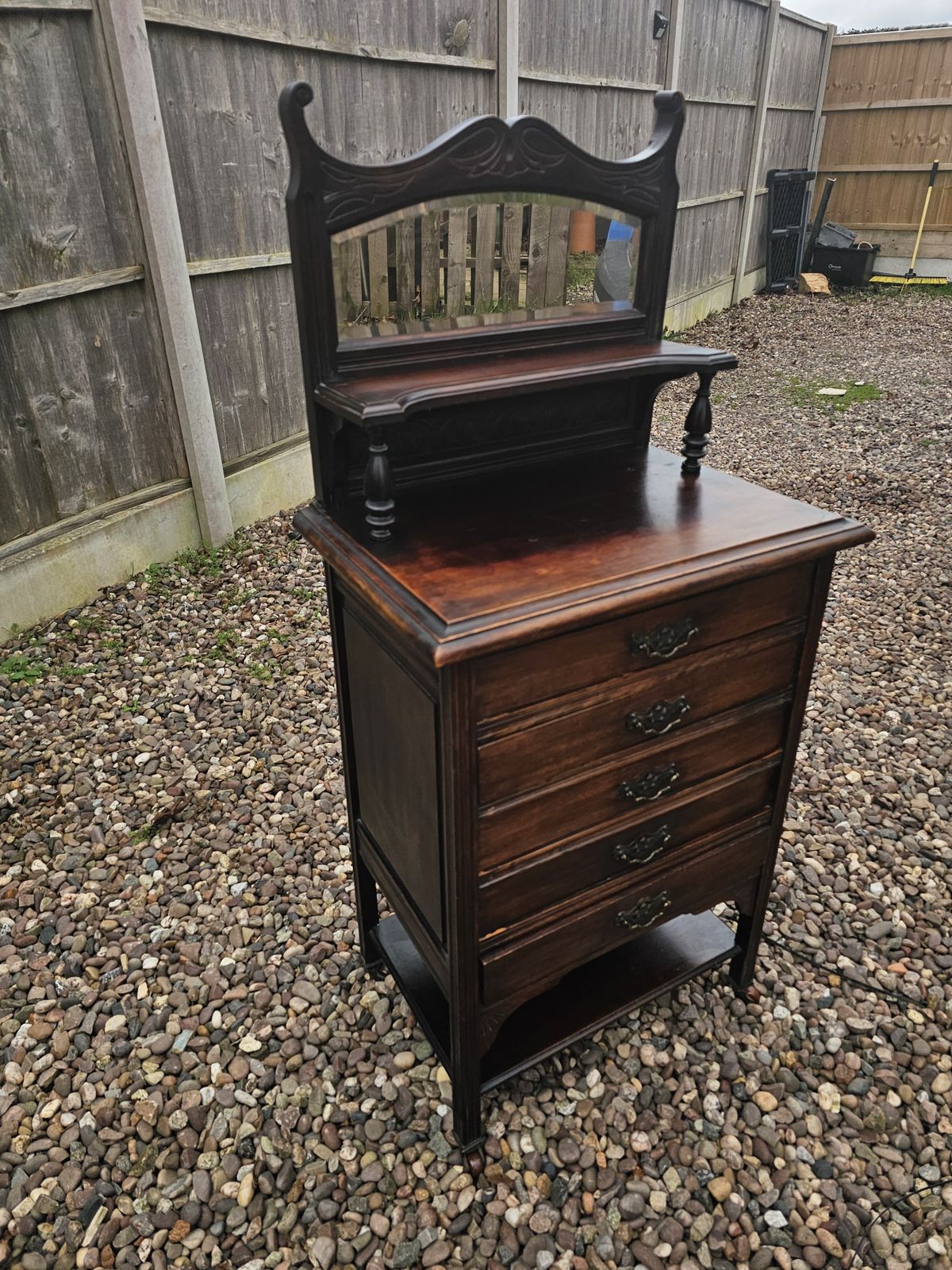 Edwardian Music Cabinet, Early 20th Century photo 145.0