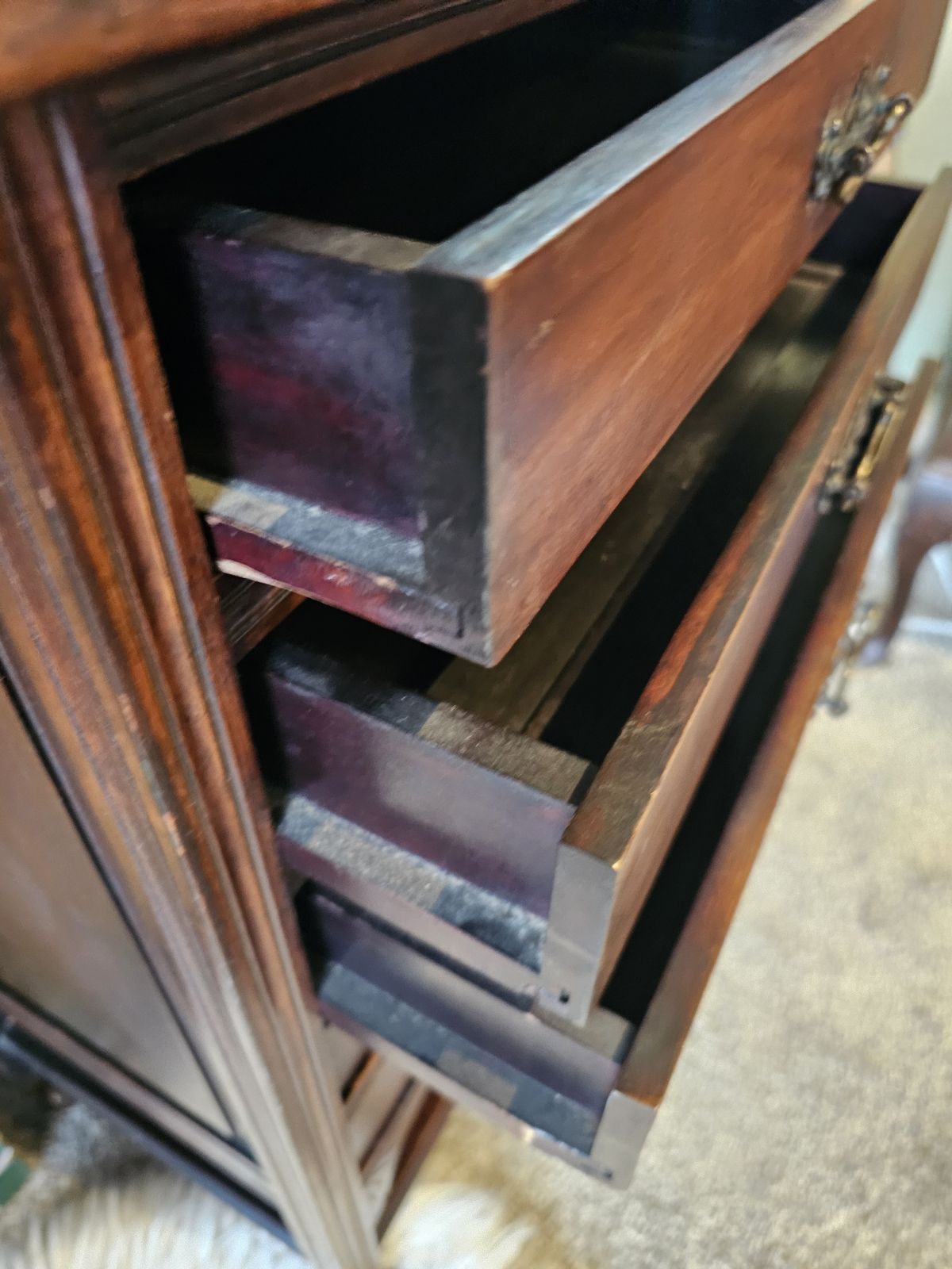 photo for sale Edwardian Music Cabinet, Early 20th Century