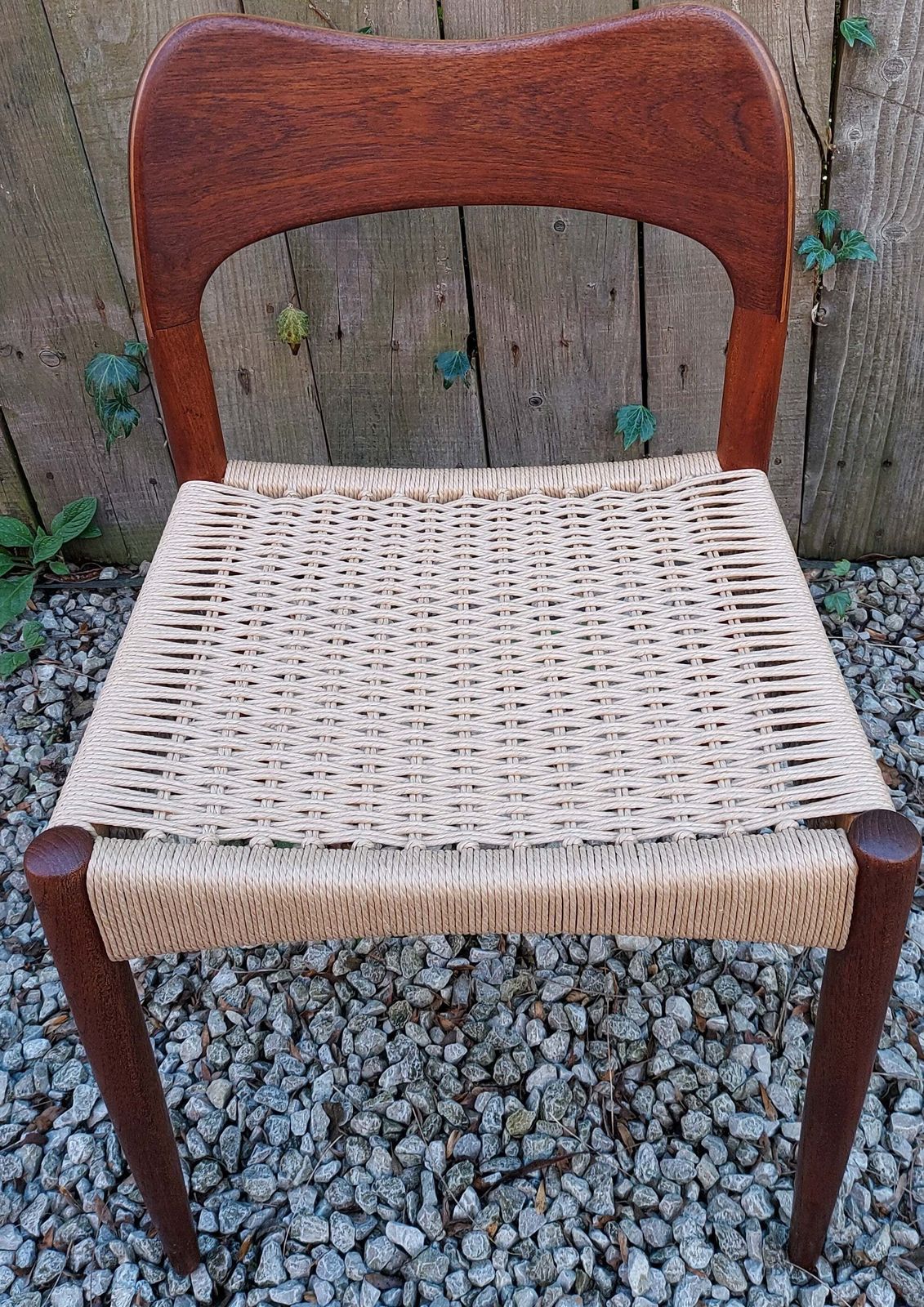 Mcm Curved Wave Mogens Kold Chair Paperchord photo for sale