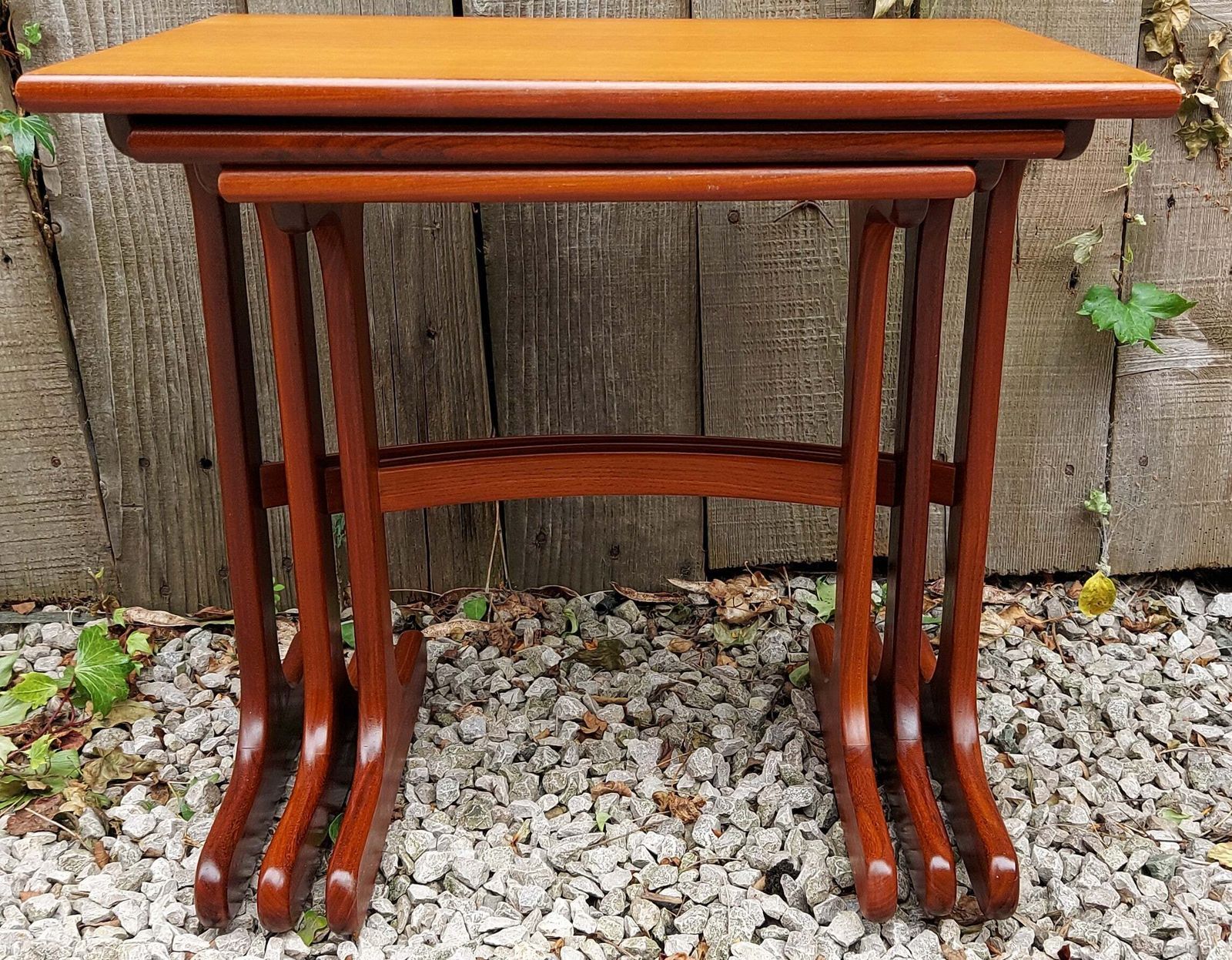 photo for sale Mcm Gplan Nest Of Tables Curved Stretcher Fresco