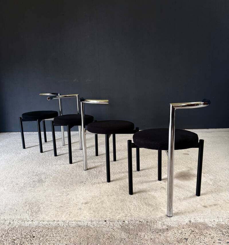 Postmodern Design Eetkamerstoelen, Italië Jaren 1980 photo buy