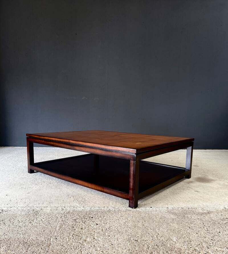 Postmodern Design Two Tier Bamboo Top Coffee Table By Axel Vervoordt photo buy