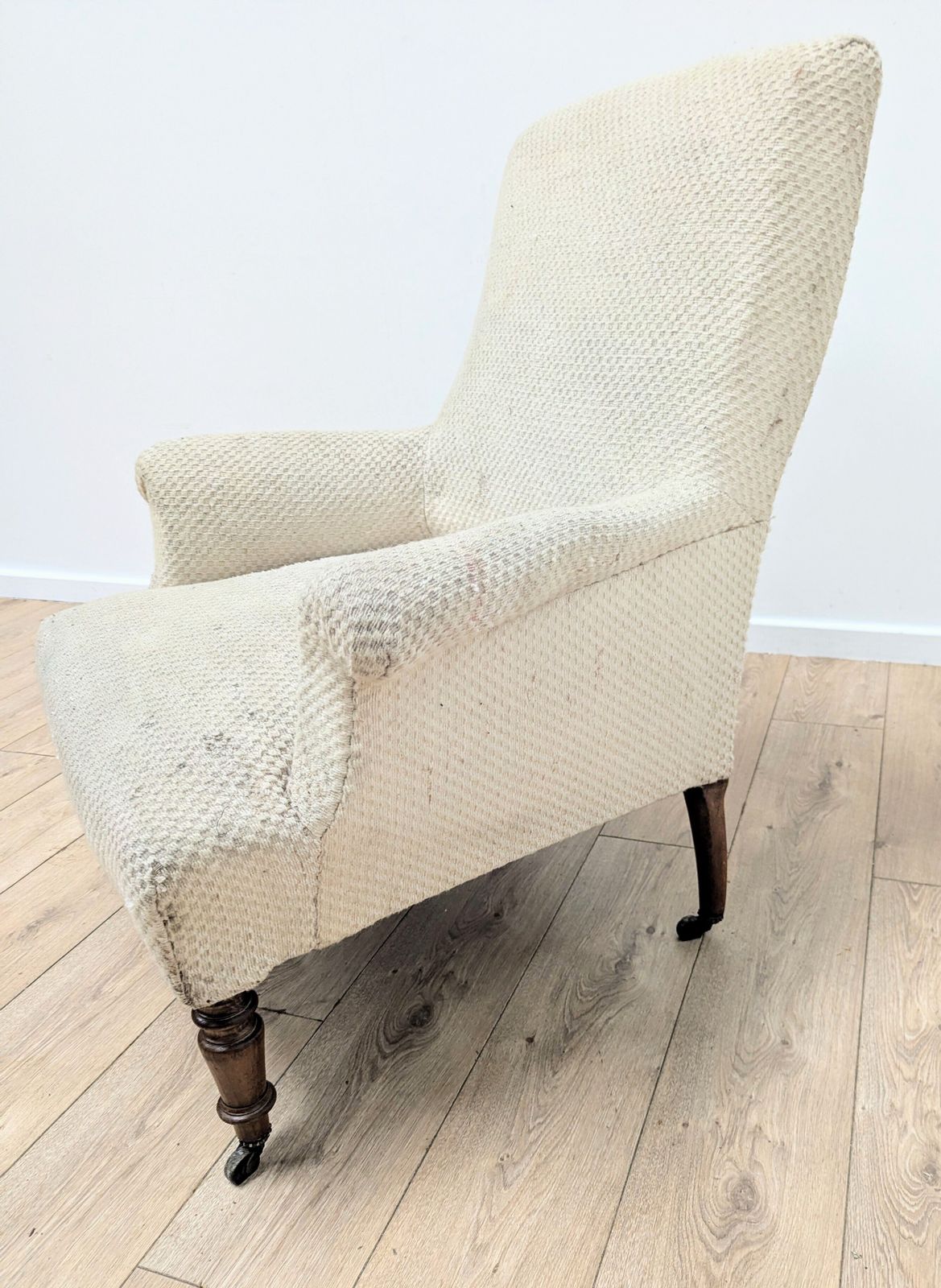 Early 20th Century Victorian Library Chair On Casters  Delivery Available 0290 photo 495.0