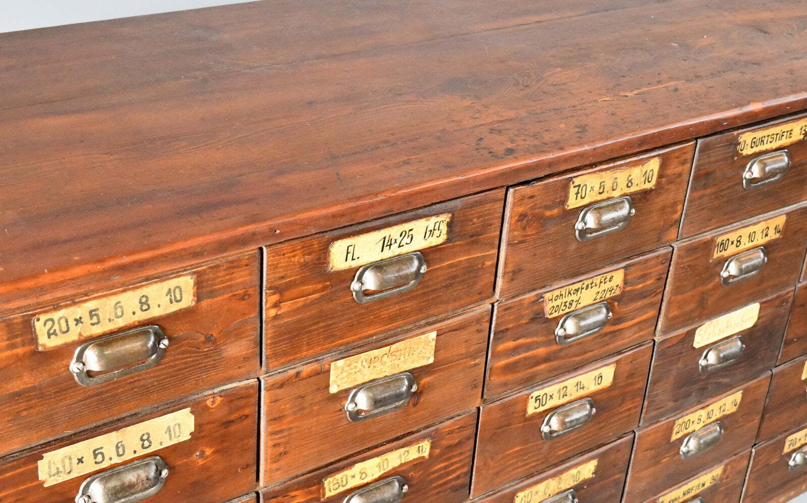 Ironmongers Shop Counter Drawers Circa 1910s photo 4295.0