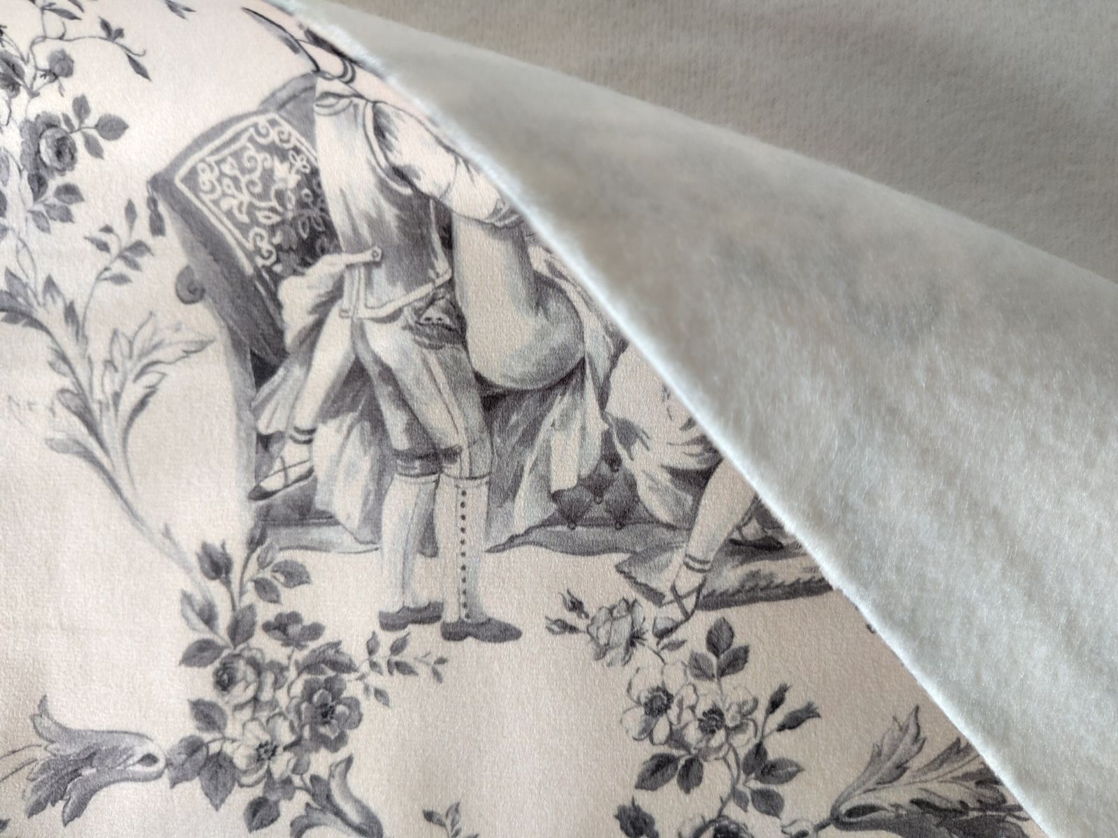 Pascale Risbourg “Erotic Toile” Velvet – 5 Metres – Studio Provenance photo vintage