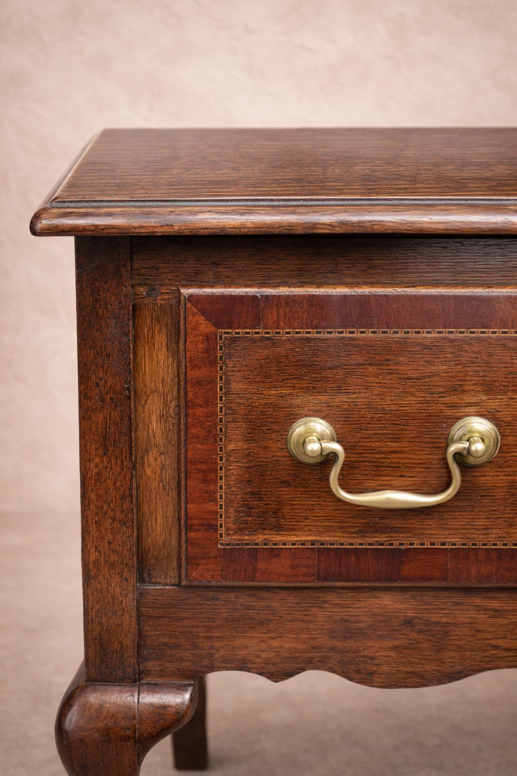 Late 19th Century Oak Dresser Base / Console Table In The Georgian Taste photo 1095.0
