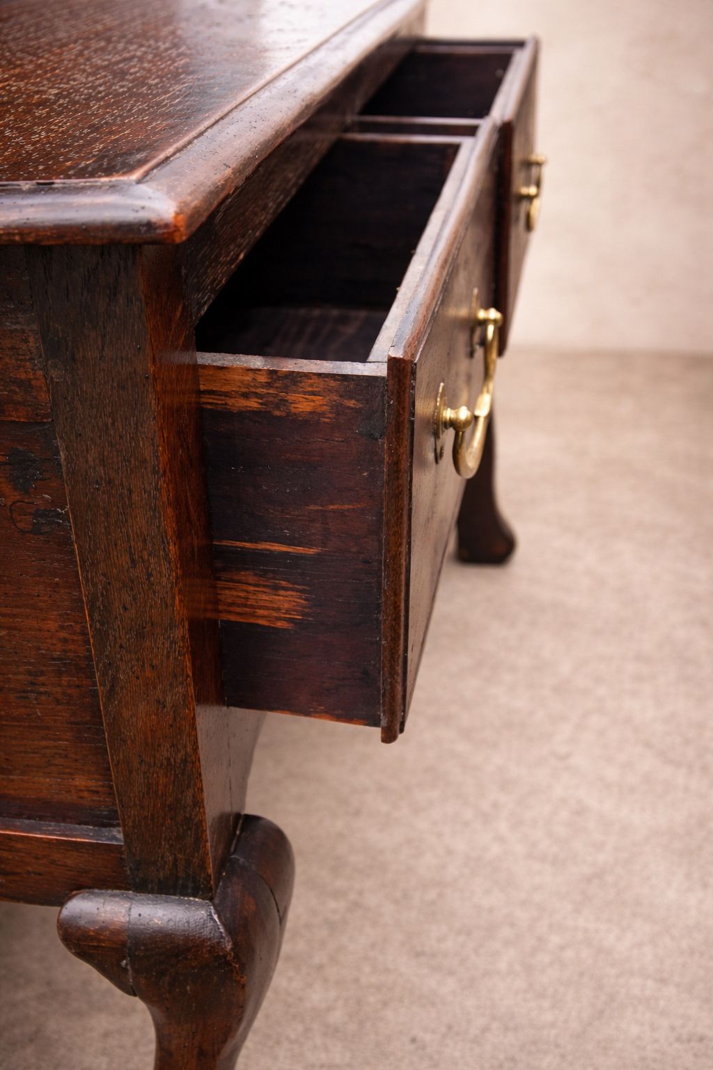 Late 19th Century Oak Dresser Base / Console Table In The Georgian Taste photo buy