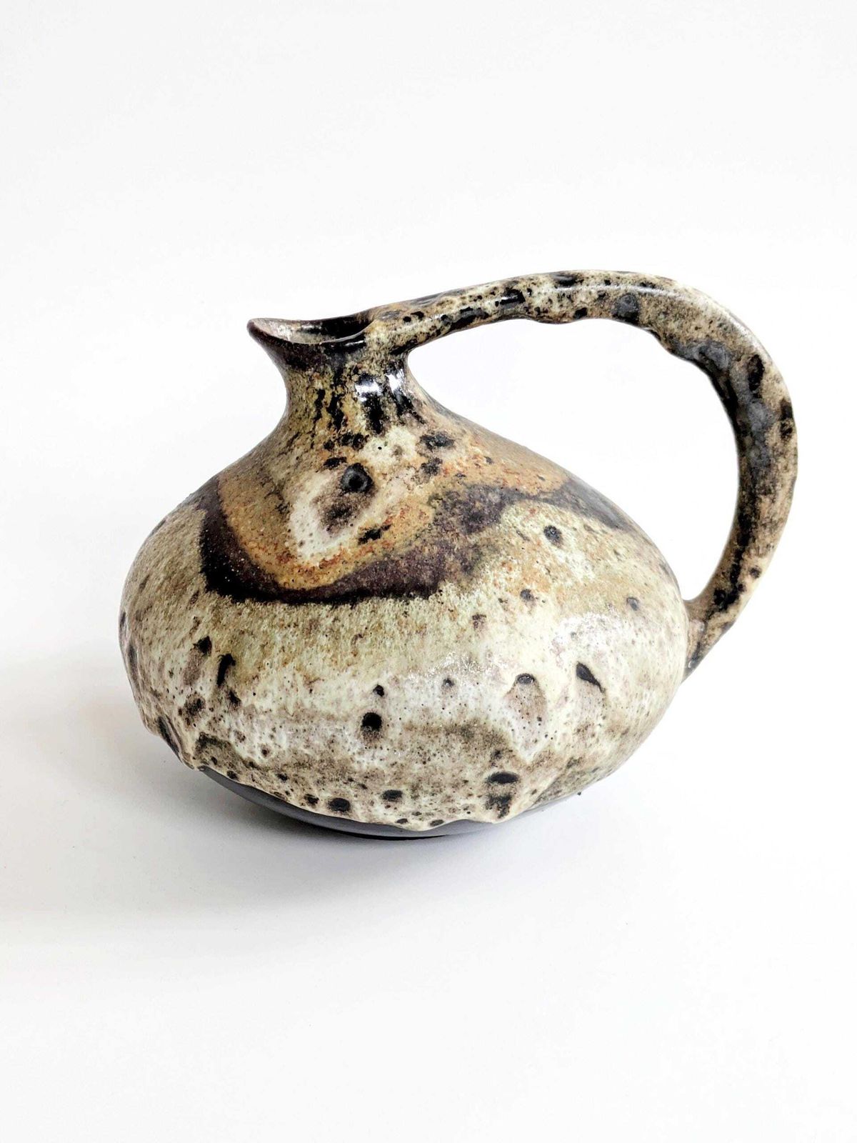 photo buy Ruscha Keramik 313 Vase Fat Lava, 1960s German Pottery, Kurt Tschörner Design