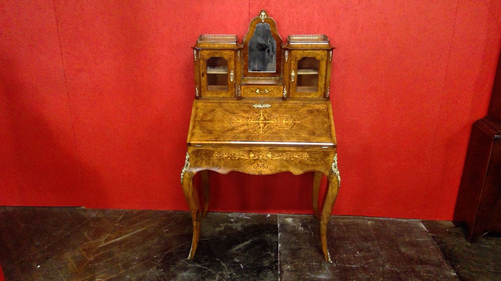 Pair Of Victorian Walnut Bonheur De Joures photo vinterior