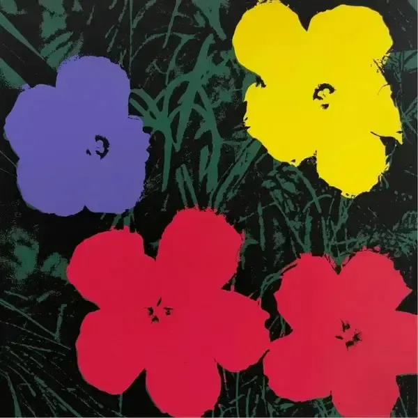 Sunday B. Morning (Andy Warhol), Flowers (Portfolio Of 10) photo furniture