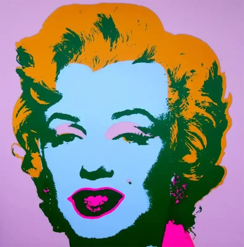 Sunday B. Morning (Andy Warhol), Marilyn (Portfolio Of 10) photo vintage