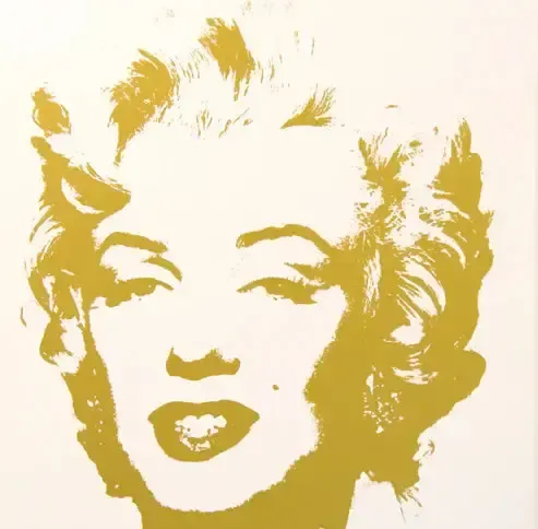 Sunday B. Morning (Andy Warhol), Golden Marilyn (Portfolio Of 10) photo buy